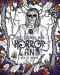 Adult Coloring Book: Horror Land Men of Misery (Book 3) - Paperback