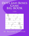Dots and Boxes Game BIG BOOK: 100 - Paperback