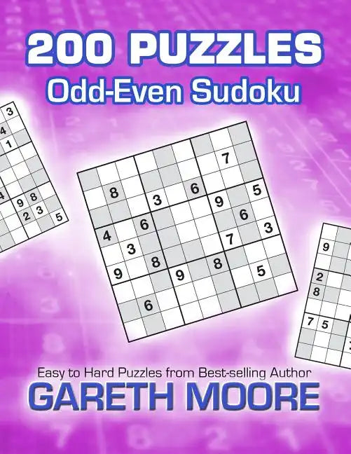 Odd-Even Sudoku: 200 Puzzles - Paperback