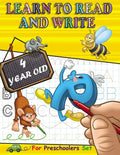 Learn to Read and Write 4 year old: Tracing Letters and Learning to Write for Preschoolers, with exercise Handwriting Practice, Pre-Writing, Little Sk - Paperback