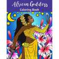 African Goddess Coloring Book - Paperback
