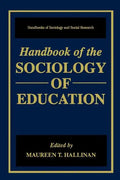 Handbook of the Sociology of Education - Hardcover