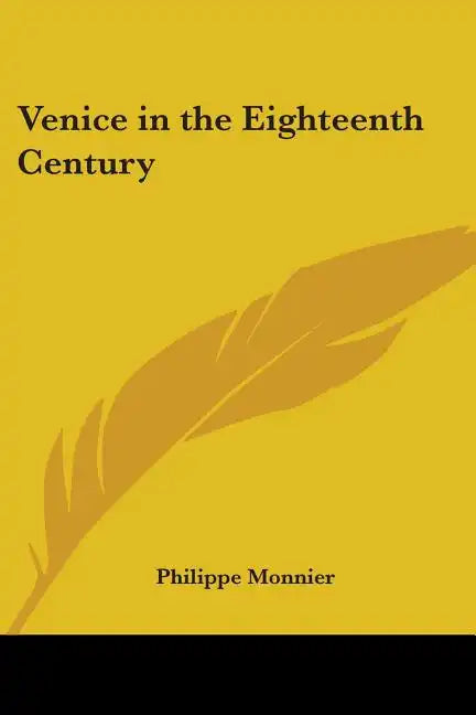 Venice in the Eighteenth Century - Paperback