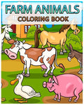 Farm Animals Coloring Book: Kids Coloring Book - Animals Coloring Book - Paperback