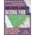 Nelson Lakes National Park Trekking/Hiking/Walking Complete Topographic Map Atlas Travers-Sabine Circuit Rotoiti & Rotoroa Lakes New Zealand South Isl - Paperback