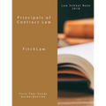 Principals of Contract Law: Law School Notes 2018 - Paperback