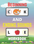 Beginning And Ending Sounds Workbook: Letter Sound Recognition, Help Kids To Practice Recognizing Letters And Sounds, Letter Sound Activities - Paperback