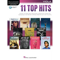11 Top Hits for Viola Instrumental Play-Along - Paperback