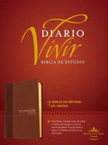 Biblia de Estudio del Diario Vivir Rvr60, Duotono - Imitation Leather