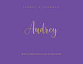 Audrey: Wise Words For a Life of Meaning - Paperback