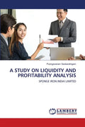A Study on Liquidity and Profitability Analysis - Paperback
