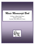 Music Manuscript Book (Purple): 96 pages, 12 staves: Includes Music Reference Charts - Paperback