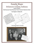 Family Maps of Delaware County, Indiana - Paperback