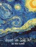 Vincent Van Gogh Art 2022 Desk Planner: Monthly Planner, 8.5"x11", Personal Organizer for Scheduling and Productivity - Paperback