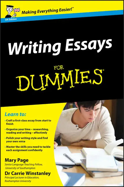 Writing Essays for Dummies, UK Edition - Paperback