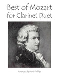 Best of Mozart for Clarinet Duet - Paperback