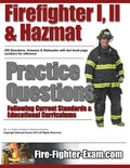 Firefighter I, II and Hazmat Practice Questions - Paperback