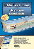 Bible Time Lines and Overview - Bible Insert - Paperback