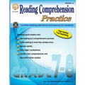 Reading Comprehension Practice, Grades 7-8 - Paperback