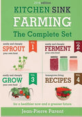 Kitchen Sink Farming - Complete Collection: Easily & Cheaply Grow, Sprout, and Ferment Your Own Food for a Healthier Now & a Greener Future - Paperback