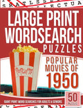 Large Print Wordsearches Puzzles Popular Movies of 1950: Giant Print Word Searches for Adults & Seniors - Paperback