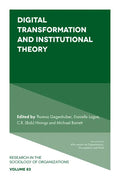 Digital Transformation and Institutional Theory - Hardcover