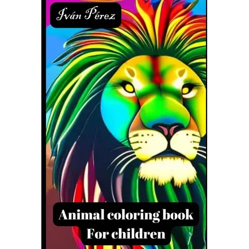 Animal coloring book: For children - Paperback