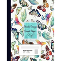 Beads Designs Graph Paper: Graph Paper for Bead Pattern, Jewelry Pattern Designs Your Favorite/ Loomed Bead Projects/Butterfly Cover, 8.5"x 11",1 - Paperback