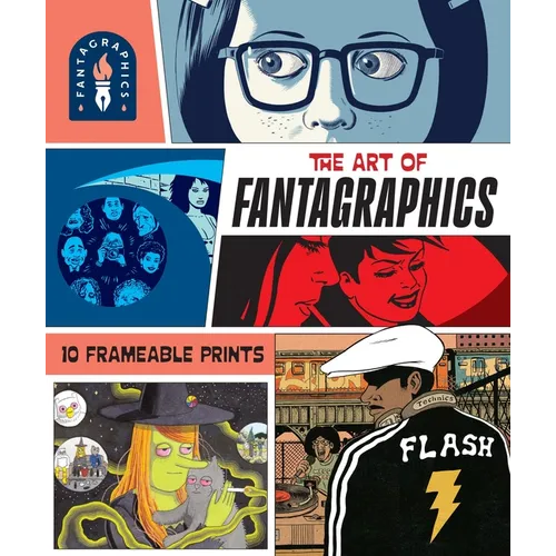 The Art of Fantagraphics Poster Book: 10 Frameable Prints - Hardcover
