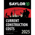 Saylor Current Construction Costs 2025 - Paperback