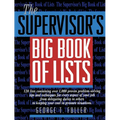 The Supervisor's Big Book of Lists - Paperback