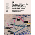 European Settlement-Era Vegetation of the Monogahela National Forest, West Virginia - Paperback