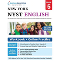 New York State Test Prep: Grade 5 English Language Arts Literacy (ELA) Practice Workbook and Full-length Online Assessments: NYST Study Guide - Paperback