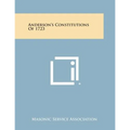Anderson's Constitutions of 1723 - Paperback
