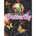 Adult Coloring Book of Butterfly: Adult Coloring Book with Butterflies & Flower Design - Paperback