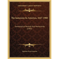 The Jamesons In America, 1647-1900: Genealogical Records And Memoranda (1901) - Hardcover