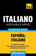 Vocabulario español-italiano - 3000 palabras más usadas - Paperback