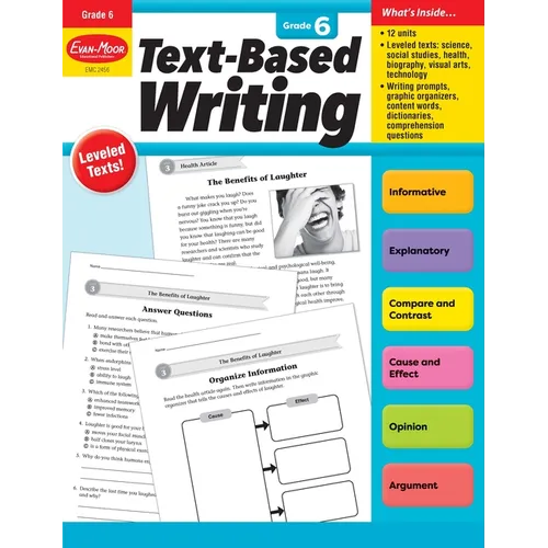 Text-Based Writing, Grade 6 Teacher Resource - Paperback