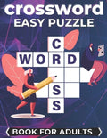 Crossword Easy Puzzle Book For Adults: Cross Words Activity Puzzlebook - Paperback