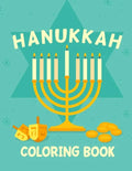 Hanukkah Coloring Book: Activity Book for Kids (8.5" x 11" ) One Sided Pages For Hebrew Pre School, Synagogue Kindergarten Jewish Gifts - Paperback