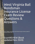 West Virginia Bail Bondsman Insurance License Exam Review Questions & Answers 2016/17 Edition: A Self-Practice Exercise Book focusing on the basic con - Paperback