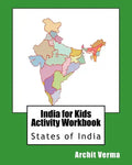 India for Kids Activity Workbook: States of India - Paperback