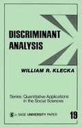 Discriminant Analysis - Paperback