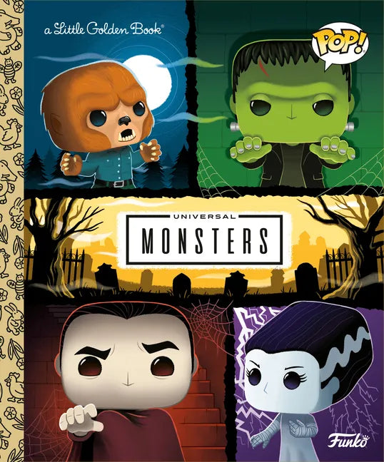 Universal Monsters Little Golden Book (Funko Pop!) - Hardcover