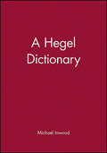A Hegel Dictionary - Paperback