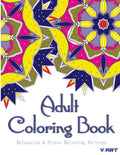 Adult Coloring Book: Coloring Books For Adults: Relaxation & Stress Relieving Patterns - Paperback