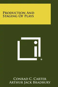 Production And Staging Of Plays - Paperback