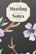 My Boring Meeting Survival Guide & Notes Volume II: 6x9 Meeting Notebook and Puzzle Book - Paperback
