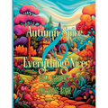 Autumn Spice & Everything Nice Fall Scenery Coloring Book - Paperback