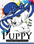 Puppy coloring Book for Adults: An Adult coloring book for dogs lover - Paperback